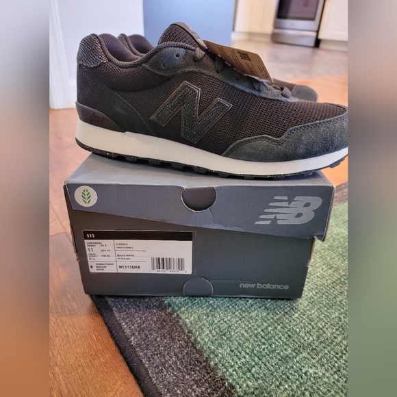 New Balance 515, ladies 11, black sneakers - Picture 7 of 11